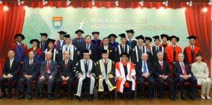 HKU celebrated its Fourth Inauguration of Endowed Professorships